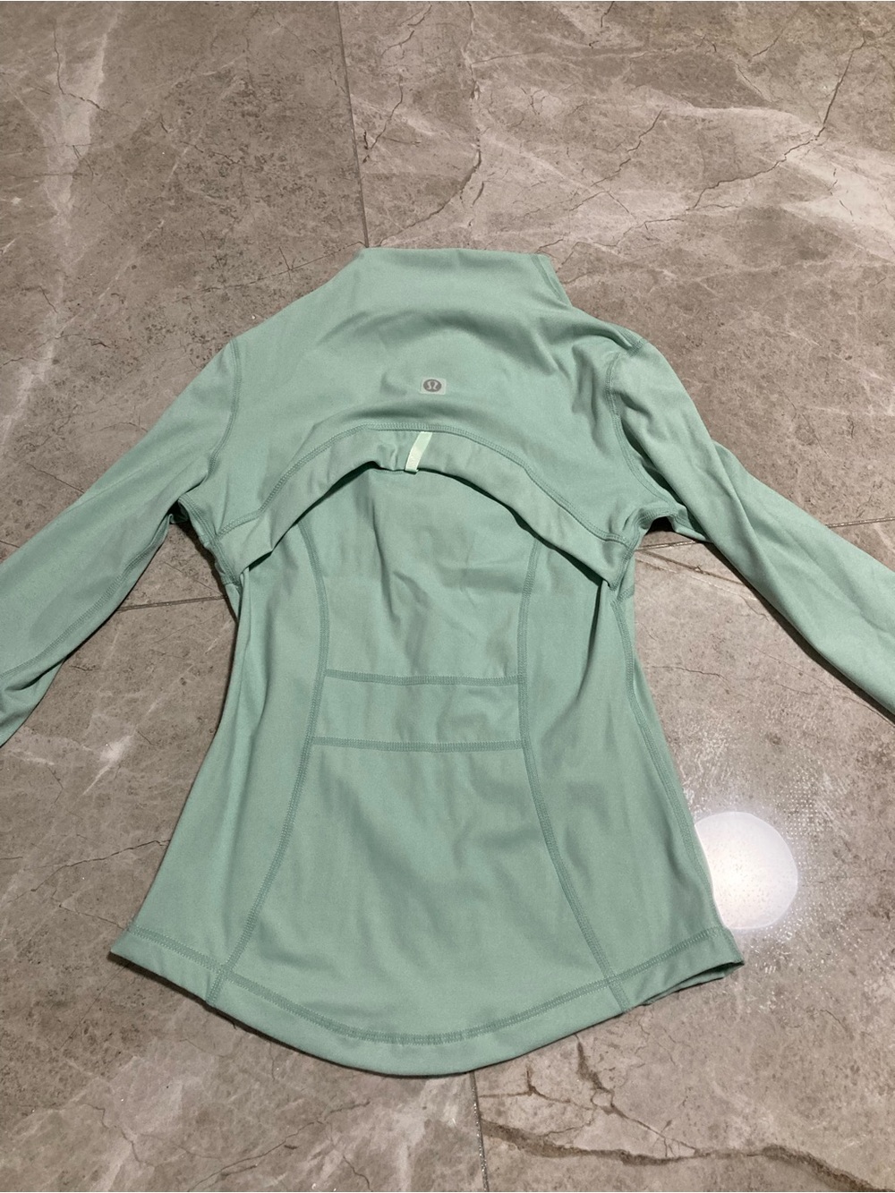lululemon athletica Mint Green Zip Jacket and Leggings Set - Picture 4 of 4